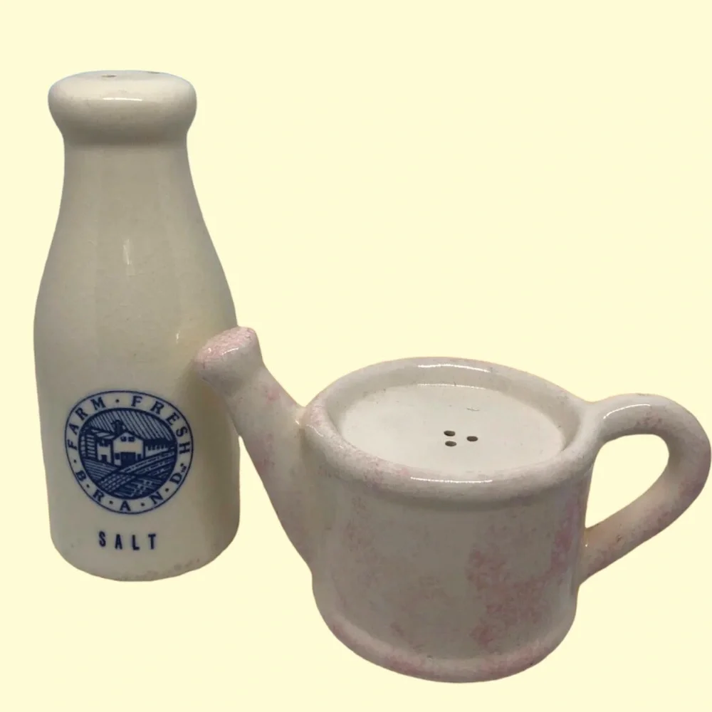 Farmhouse Salt & Pepper Shakers Country Rustic Shabby Chic Farm Life - Picture 3 of 6